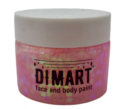 Гель-блестки DIMART ''Нежная Роза'' 35мл №4